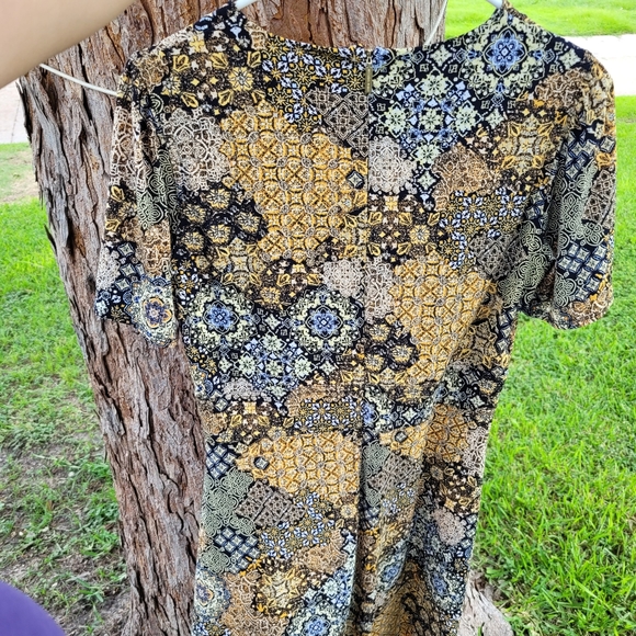 MICHAEL Michael Kors | Dress | Yellow Print | Medium | New with Tag ! - Picture 4 of 10